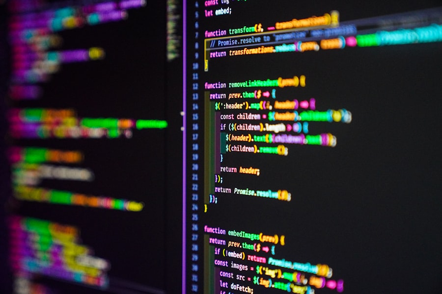 Code editor